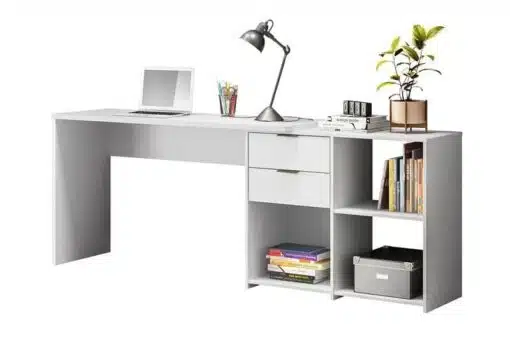 Mesa Office NT 2060 Branco 2 Gavetas Larg. 2.00m - Notável - Imagem 3