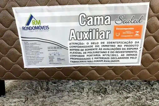 Cama Solteiro Duo Box + Cama Auxiliar 88x188x60 Espuma D33 - Rondomóveis - Imagem 5