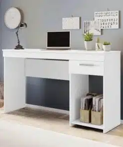 Mesa Office NT 2070 Branco 1 Gaveta Larg. 1.08m - Notável