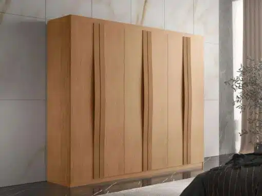 Guarda Roupa Grécia 6 Portas - Naturale