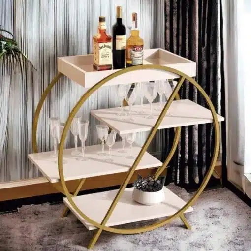 Adega JB 4009 Luxo Perola/Dourado JB Bechara