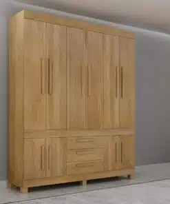 Guarda-Roupa Bem Te Vi 10 Portas 3 Gavetas - Cinamomo