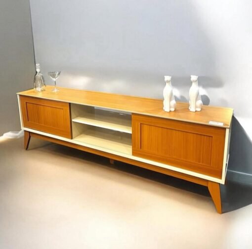 Rack King 65" - Off White/Cedro
