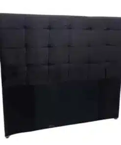Cabeceira Silas Casal - Preto Suede