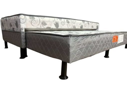 Cama Box Gardenia Solteiro com Auxiliar Ortopédica  - 88x188x46 - Imagem 3