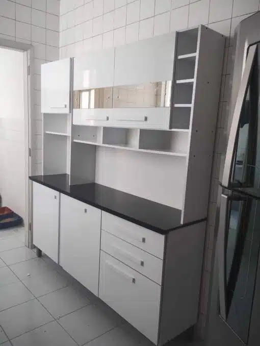 Kit Cozinha Alexia 1,80 Branco Neve - IMOP - Imagem 5