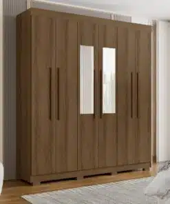 Guarda-Roupa (4 Gavetas) Porto Bello New 2,007 m Mel - RUD RACK