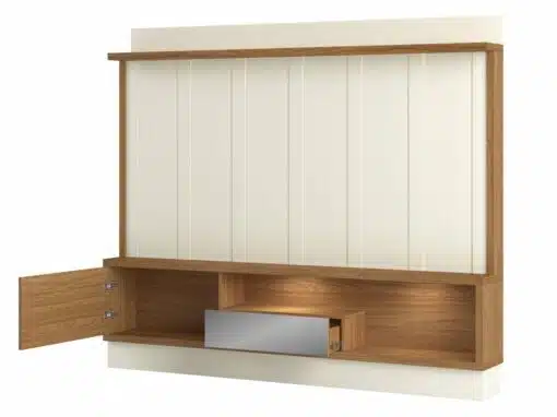 Home até 65" Vênus TB179E Off White/Freijó - DALLA COSTA - Imagem 3