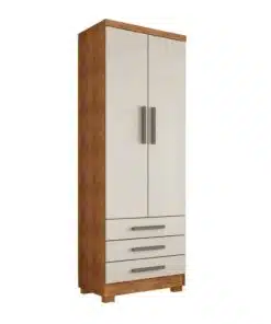 Guarda-Roupa Floripa 2 portas - Cedro/Areia