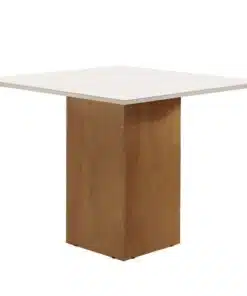 Mesa de Jantar Dakota Plus 90x90 - Cinamomo/Off White