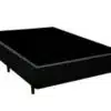 Base Box Silmer Casal Corino Preto - 138x188x26