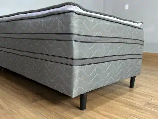 Cama Box Prestige Solteiro Molas Ensacadas c/ Pillow - 88x188x47 - Imagem 3