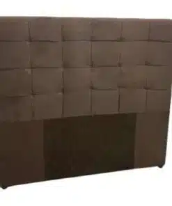Cabeceira Silas Casal - Marrom Suede