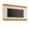 Painel Legacy 2.0 75" - Off White/Cedro