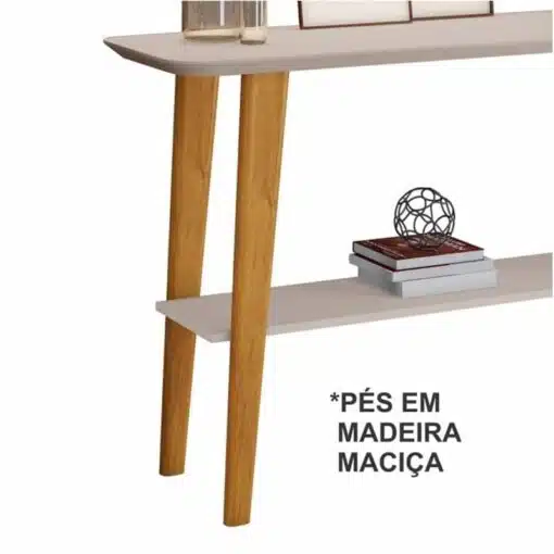 Aparador Formoso Off/Cinamomo Larg. 1.21m - JCM - Imagem 3