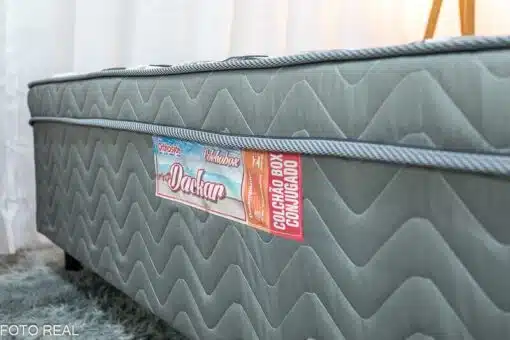 Colchão Box Conjugado Casal Dackar Ortopédica 138x188x52 - Orthoside - Imagem 3