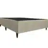 Base box Sommier camurça bege - 138x188x30