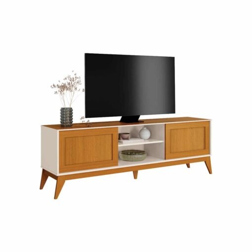 Rack King 65" - Off White/Cedro - Imagem 2