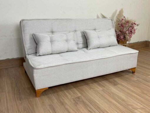 Sofá Cama Zayn 1.86m - Bege Linho - Imagem 5