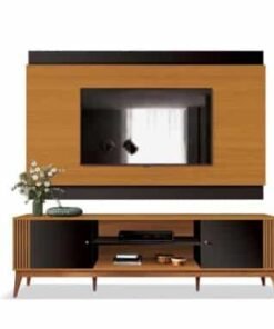 Rack Com Painel Legacy 2.0 75" - Cedro/Preto