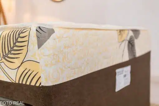 Cama Solteiro Unibox C/ Cama auxiliar Sonho Bom Marrom - Nosso Sonho - Imagem 5