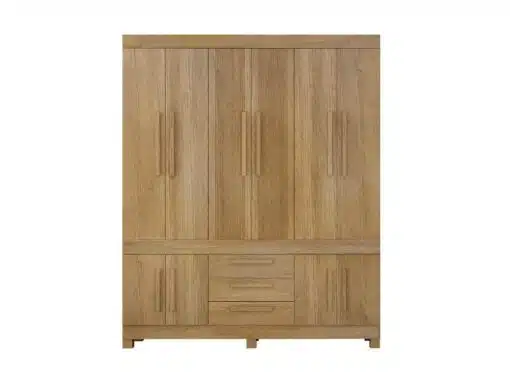 Guarda-Roupa Bem Te Vi 10 Portas 3 Gavetas - Cinamomo - Imagem 2