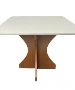 Mesa de Jantar Londres 0.90x0.90 - Cinamomo/Off White