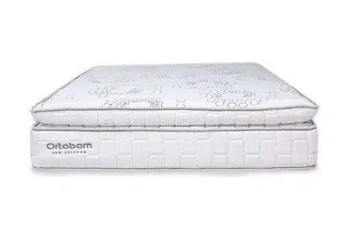 Colchão Queen New Freedom 158x198x32 Molas Ensacadas Pocket Espuma Viscoelástica D33 - Ortobom - Imagem 2