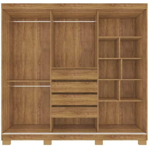 Guarda-Roupa Teresópolis 2,25 m Cedro/Areia – RUD RACK - Imagem 3