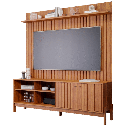 Painel até 70" Trend Cinamono + Bancada Holanda Cinamono - PERMÓBILI - Imagem 2
