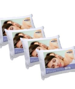 Kit 4 Travesseiros Flocos Conforto C15 - ORTOBOM