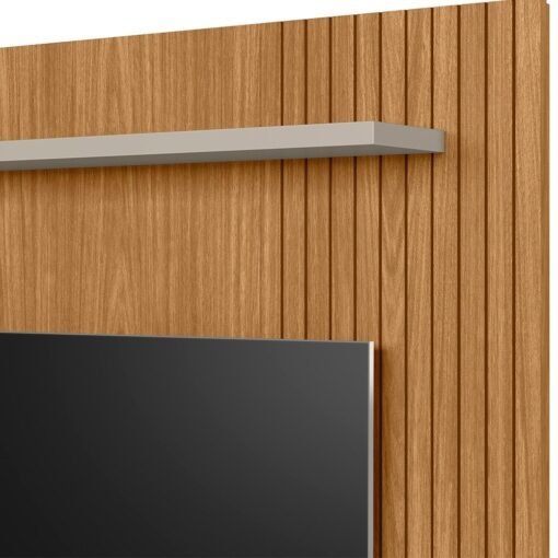 Painel Home até 65" Dublin Nature/Off White - LINEA BRASIL - Imagem 3