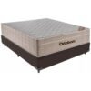 Colchão Casal Airtech Springpocket + Base Box Simples Corino Marrom – ORTOBOM + BIOSTAR