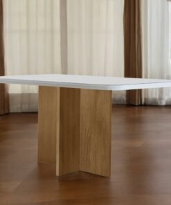Mesa Berlim 120 Canto Copo Imbuia/Off White – RUFATO
