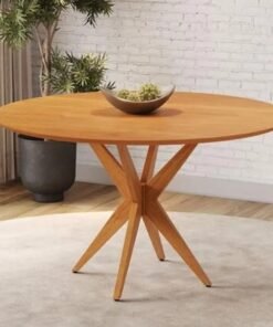 Mesa Redonda Simpatia 108 Cinamono - JCM MOVELARIA