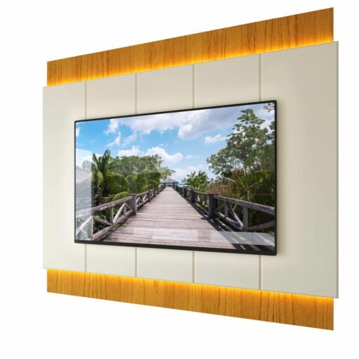 Painel até 85" Magnífico Naturale/Off White - GELIUS - Imagem 4