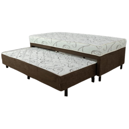 Cama Box Solteiro com Auxiliar Sonho Bom D28 - NOSSO SONHO COLCHÕES - Imagem 2