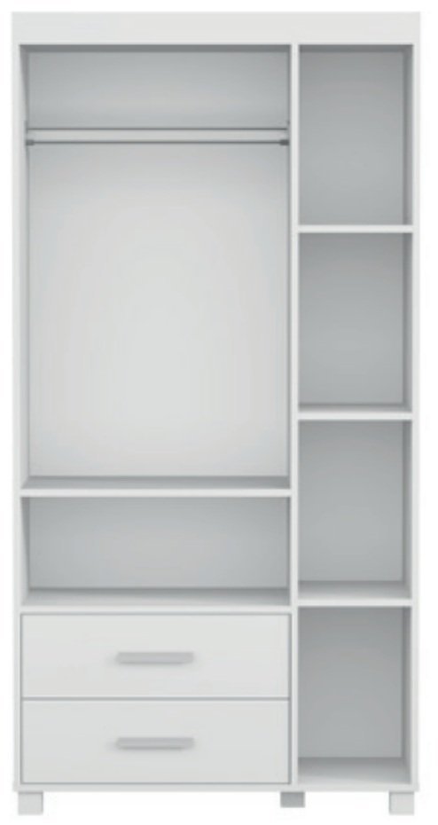Guarda-Roupa 3 Portas Lívia 0,89 m (Menino) Vingadores 404188 - MADEC/VJ MÓVEIS - Imagem 2
