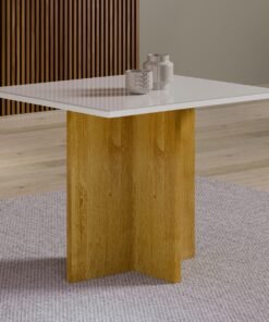Mesa Salinas 90 Cinamomo/Off White - AVALON DECOR