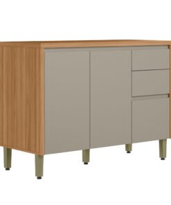 Balcão Allure 1.2 Jequitibá/Gris Fosco - LINEA BRASIL
