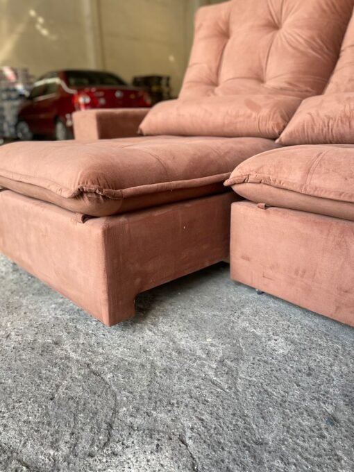 Sofá Retrátil e Reclinável Malu 2,50 m Ferrugem – D’VITRINE ESTOFADOS - Imagem 6