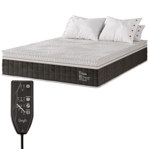 Colchão Queen Terapêutico Massageador Titan - VIERO MÓVEIS - Imagem 6