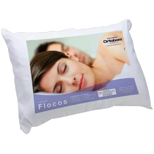 Travesseiro Flocos Conforto C15 - ORTOBOM - Imagem 2