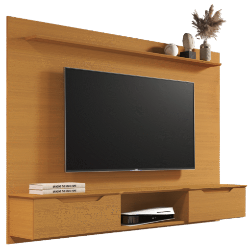 Painel até 65" Studio Cedro - EDN MÓVEIS - Imagem 4