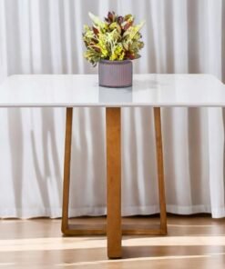Mesa Pedro 120 Mel/Off White - ART ASSENTOS