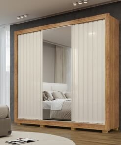 Guarda-Roupa Teresópolis 2,25 m Cedro/Areia – RUD RACK