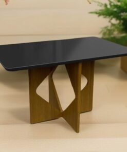 Mesa Madri 160x80 Cinamono/Preto - MINASPLAC