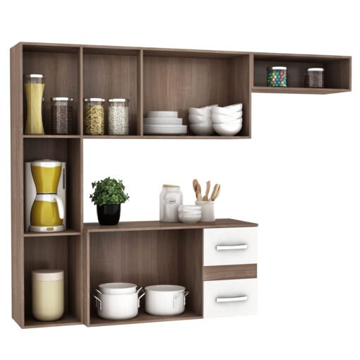 Cozinha Suspensa Mali/Lima CM06 Teka/Branco - FELLICCI - Imagem 5