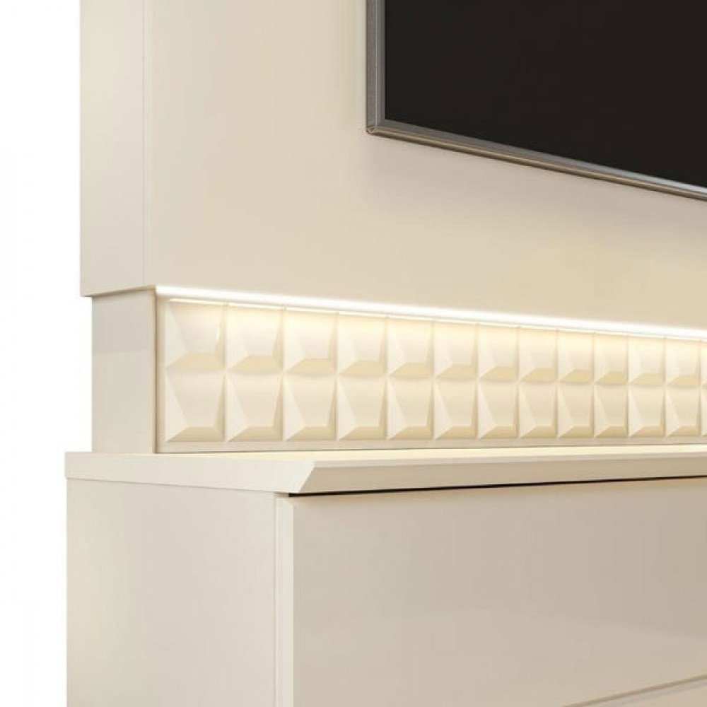 Home Theater até 65" Prati Off White/Demolição - DJ MÓVEIS - Imagem 4