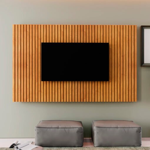 Painel Ripado até 75" Versátilis 2,17 m Naturale - MAVAULAR - Imagem 2